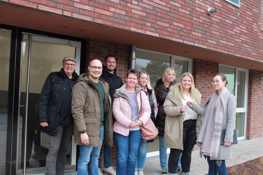 Schlüsselübergabe – Meilenstein im Wohnprojekt „WIR in Sassenberg“ für selbständiges Wohnen geschafft