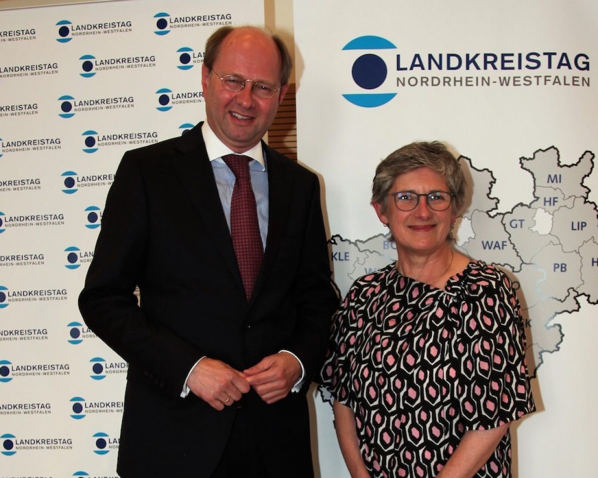 Dr. Gericke bei NRW-Landrätekonferenz in Berlin
