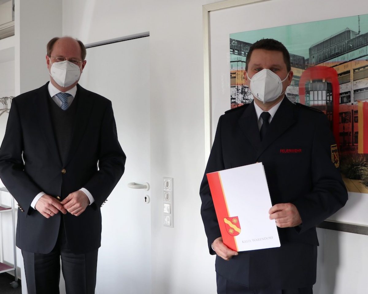 Benjamin Schürholt aus Telgte neuer stellvertretender Kreisbrandmeister