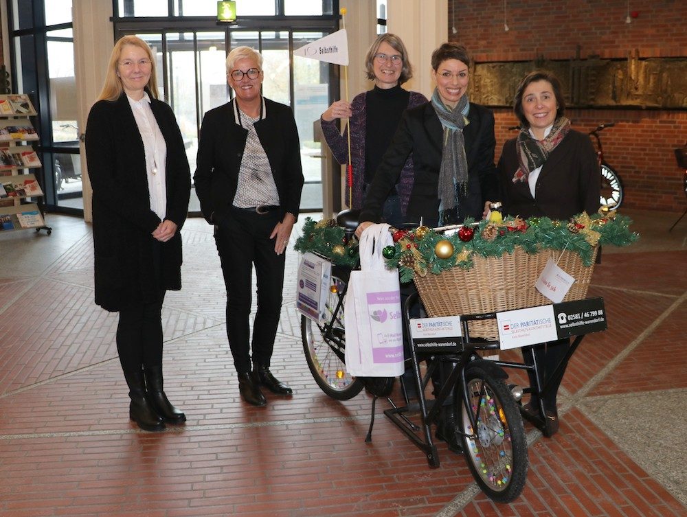 Kreishaus Warendorf stellt Selbsthilfe-Fahrrad aus
