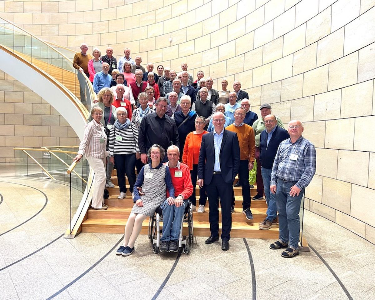 Haus und Grund Warendorf besucht Landtag