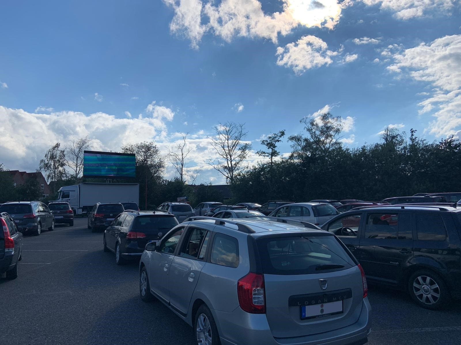 Ferienkinder trafen sich im Autokino