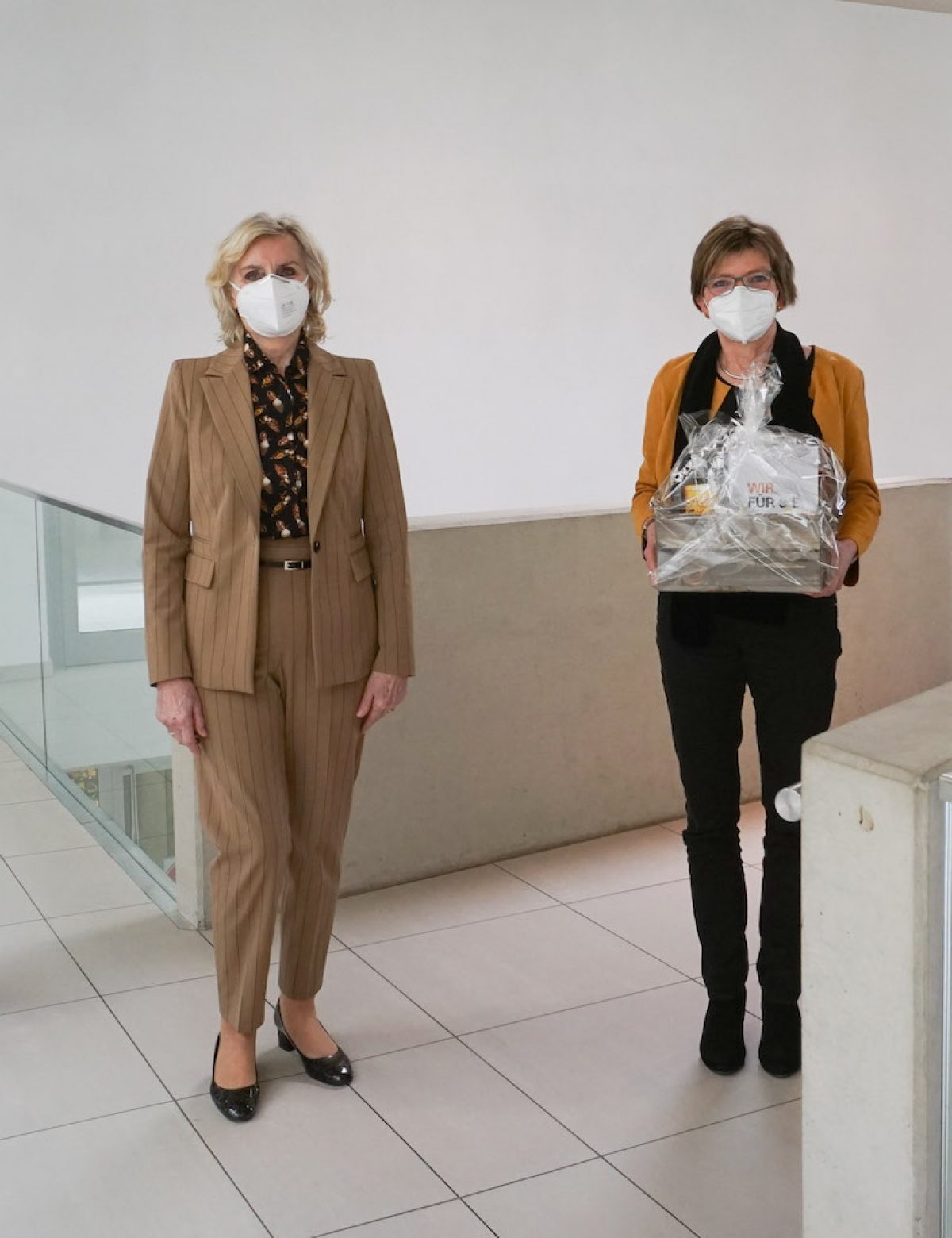 Glandorfer Bürgermeisterin Dr. Magdalene Heuvelmann besucht das Josephs-Hospital in Warendorf