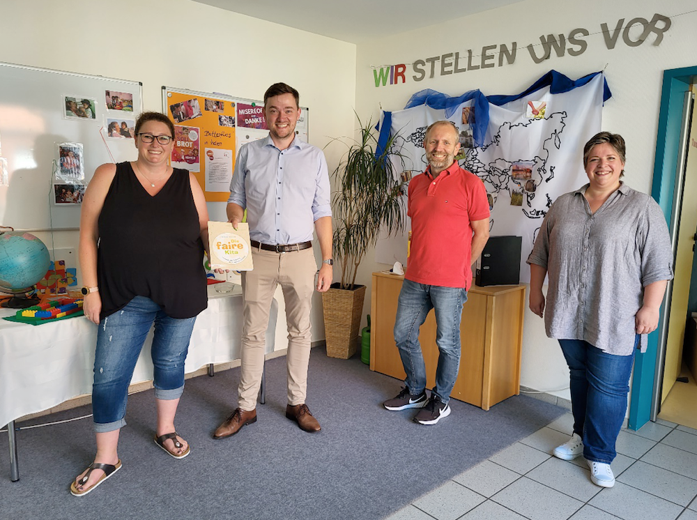 Ludgeri-Kindergarten Warendorf stellt „faire“ Arbeit vor