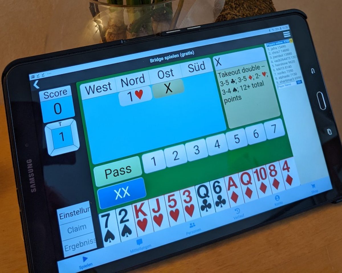 Bridge als neues Hobby erlernen