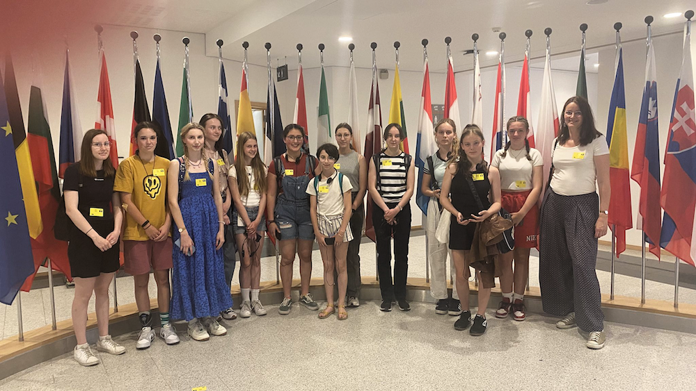 Brüssel in drei Tagen:  Die Europa-AG des Mariengymnasiums Warendorf erlebt die Europäische Union aus der Nähe
