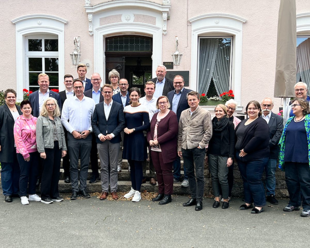 CDU-Vize Linnemann zu Gast bei Klausurtagung des CDU-Kreisvorstandes