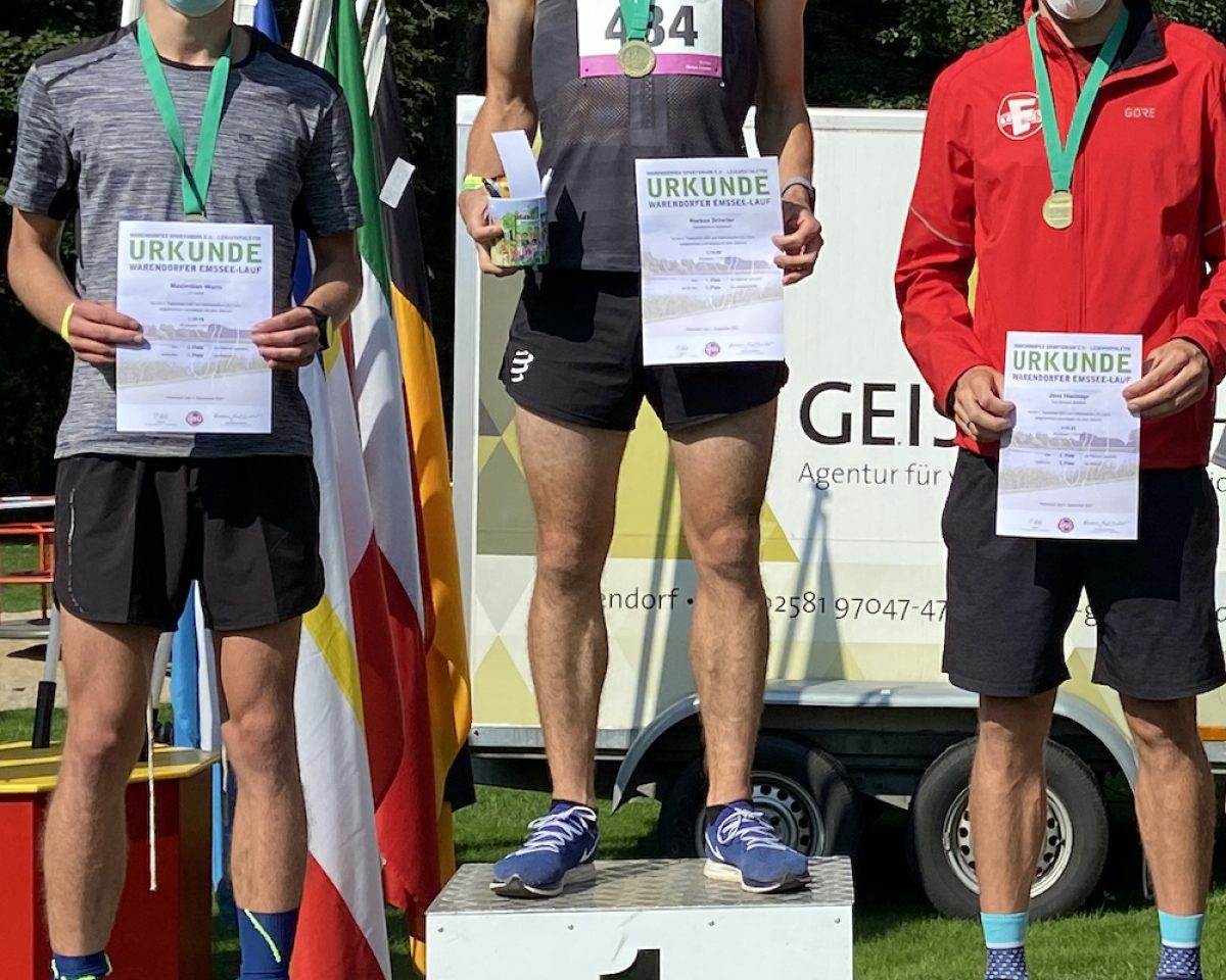Emssee-Lauf-2021 – Streckenrekorde purzeln