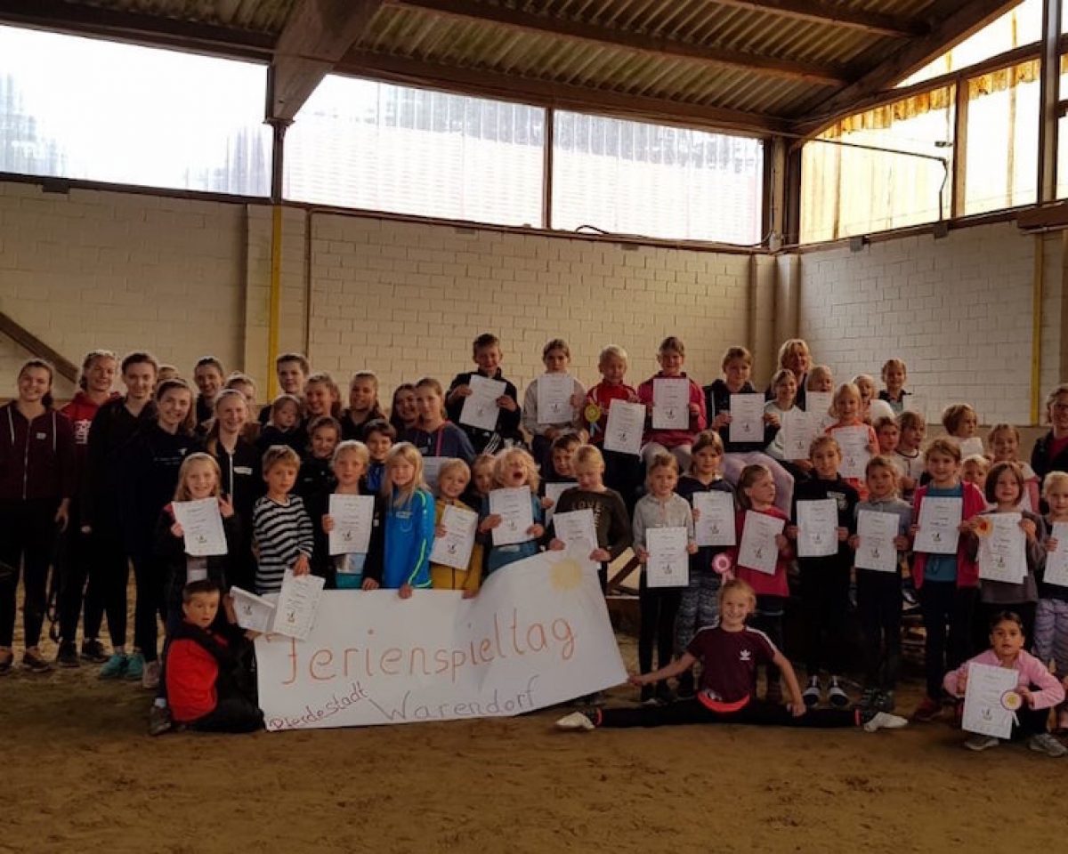 Warendorfs Kinder rauf auf´s Pferd!