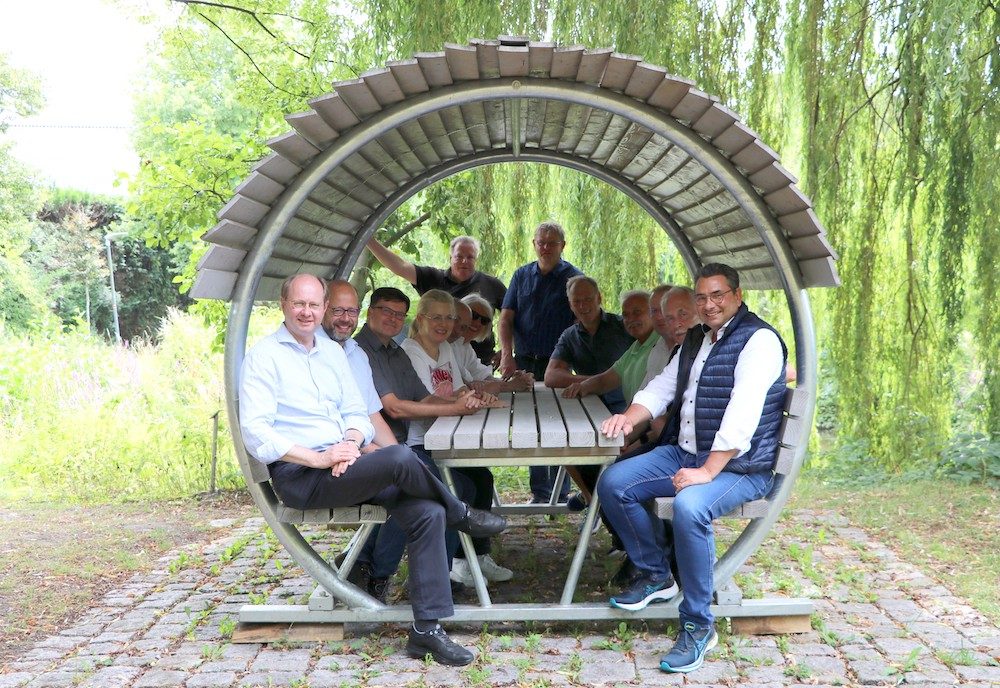 Landratsradtour in Ahlen / Dolberg beeindruckt mit Bürgerengagement