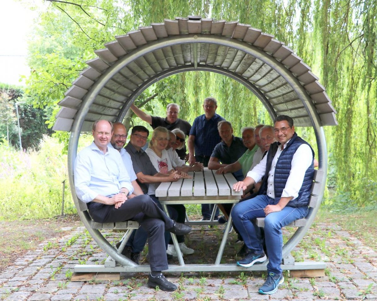 Landratsradtour in Ahlen / Dolberg beeindruckt mit Bürgerengagement