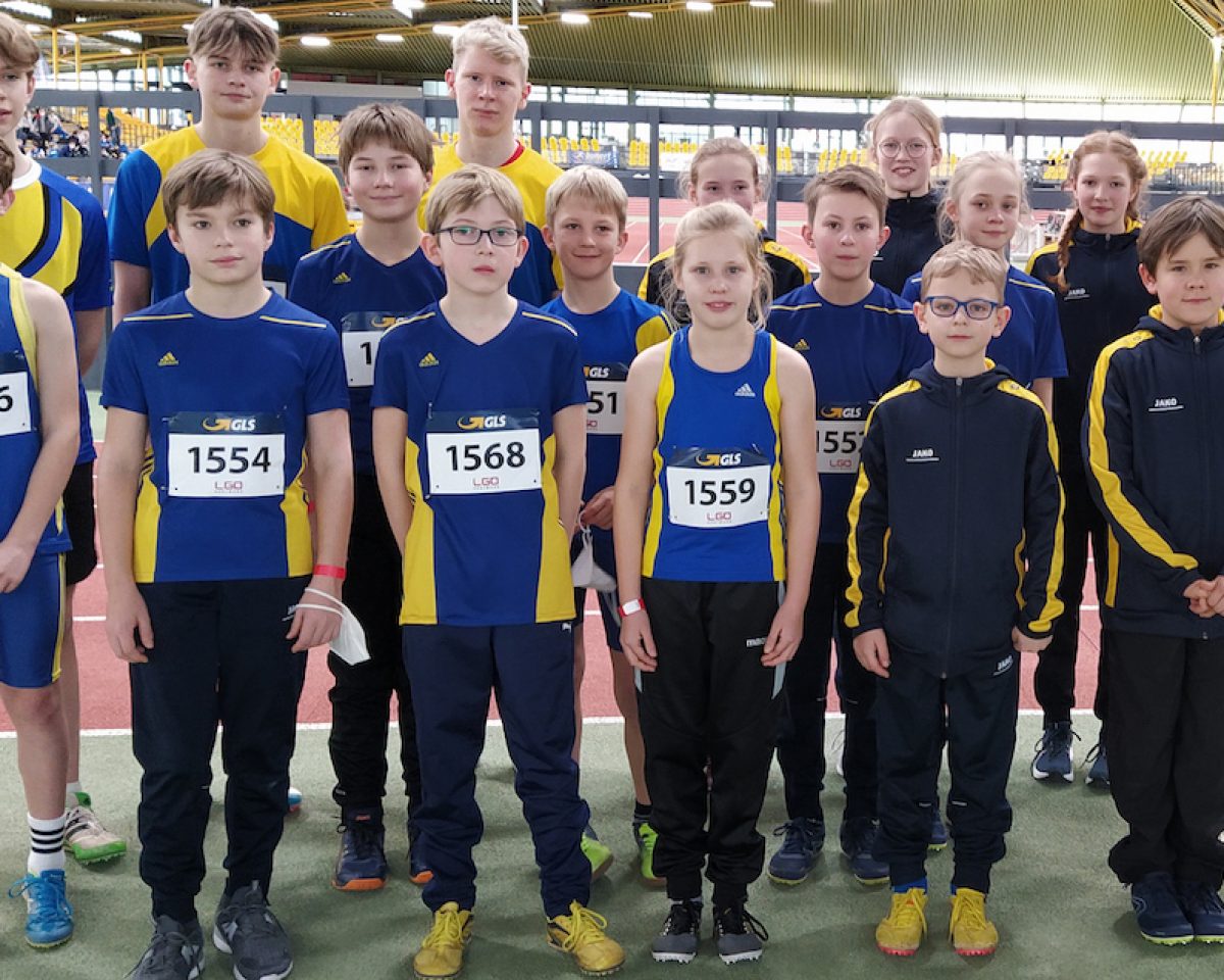 WSU- und LG Ems-Leichtathletinnen erfolgreich bei Hallensportfest „Jum ’n’ Run“ in Dortmund