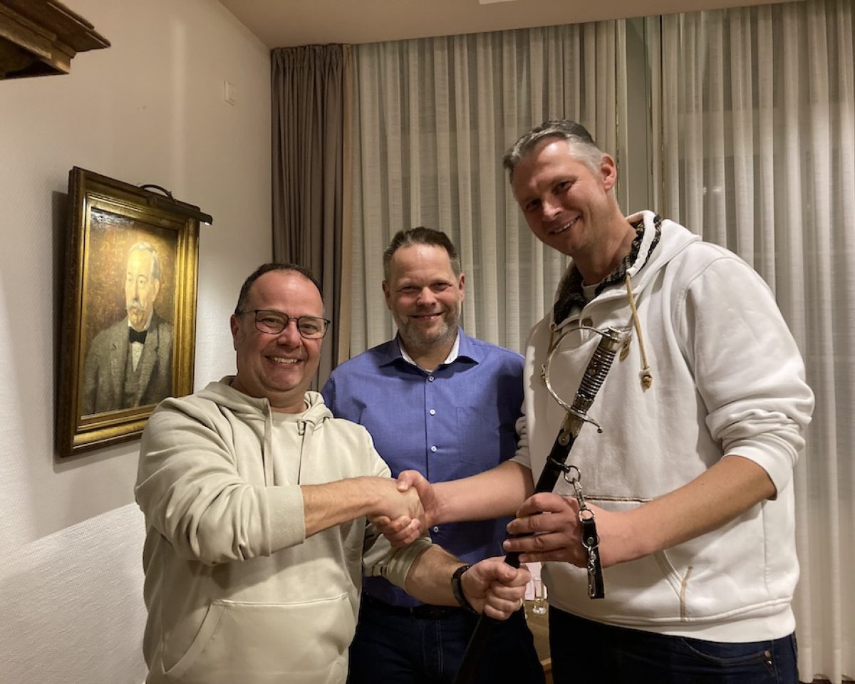 Daniel Wagner folgt auf Christian „Eddy“ Erpenbeck: Führungswechsel bei der Ehrengarde der Bürgerschützen
