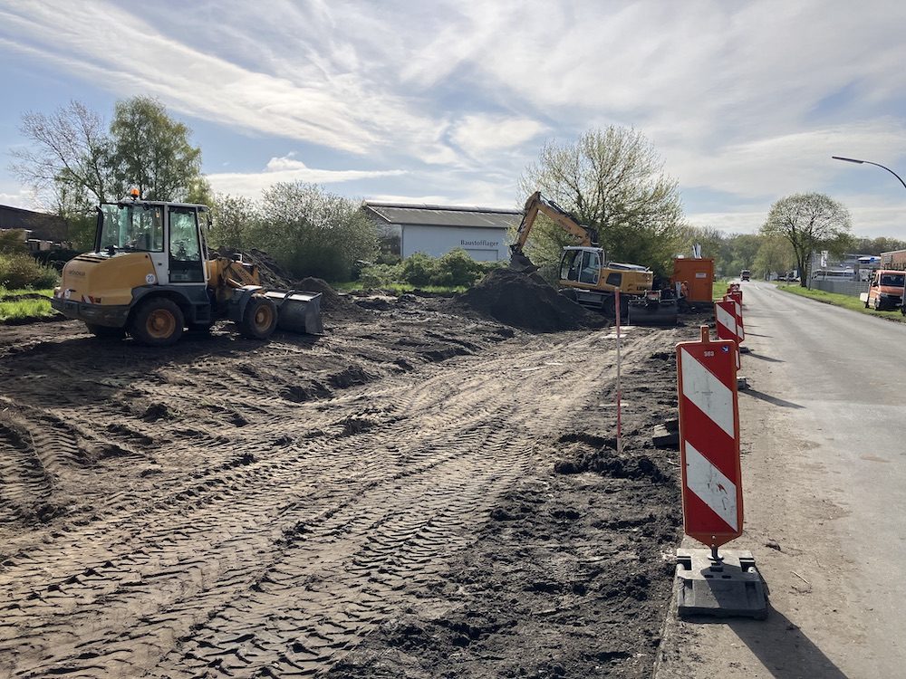 Neubau Regenwasserbehandlungsanlage an der Beckumer Straße in Warendorf