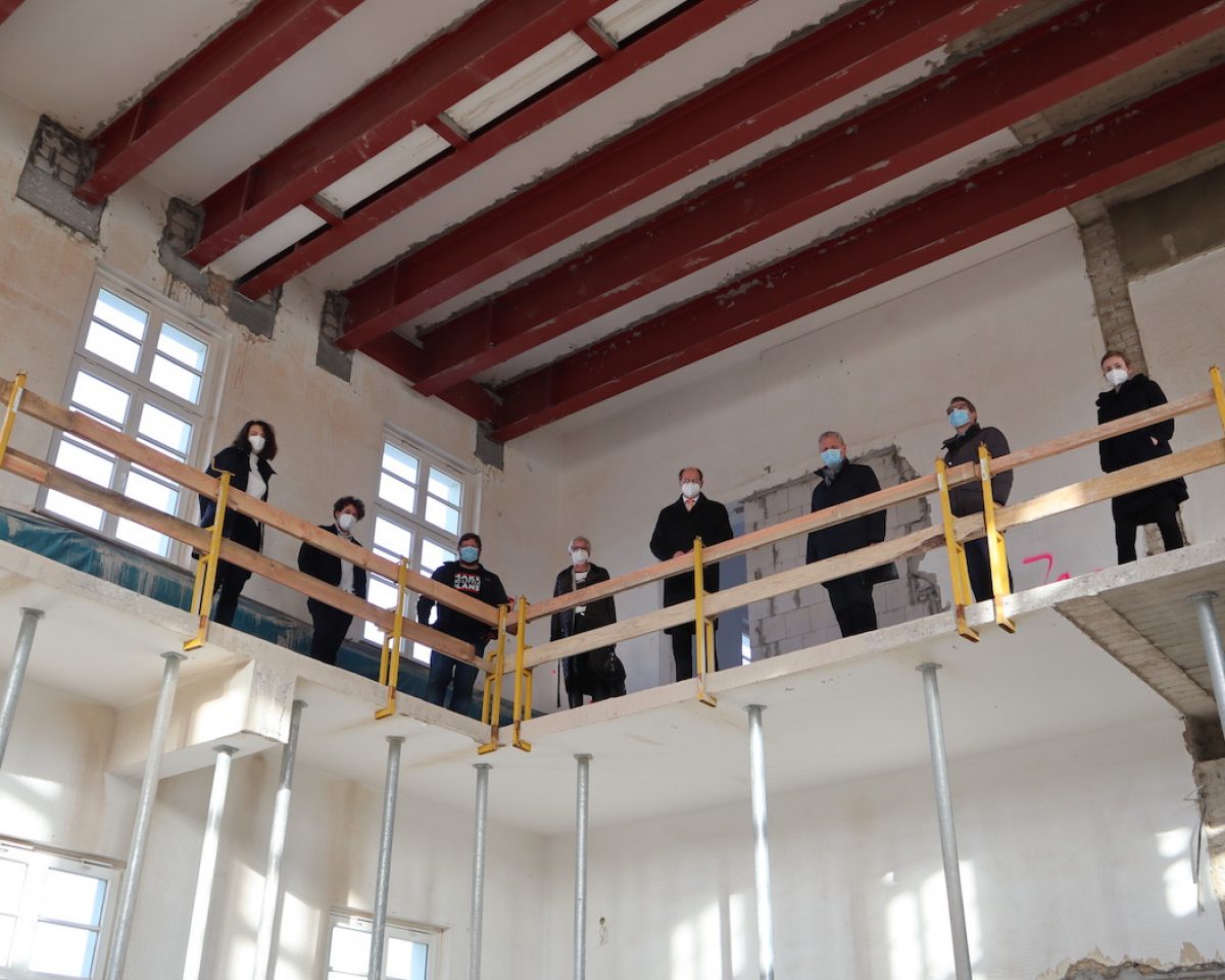 Bauarbeiten im Museum Abtei Liesborn schreiten voran