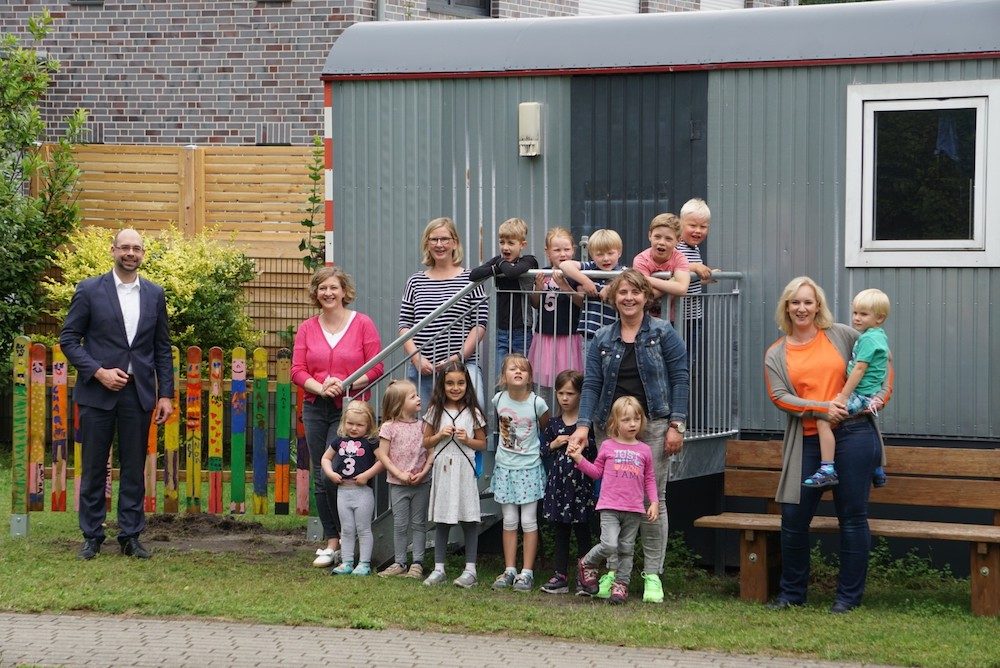 Märchenhafter Bauwagen für den Katharina Kindergarten