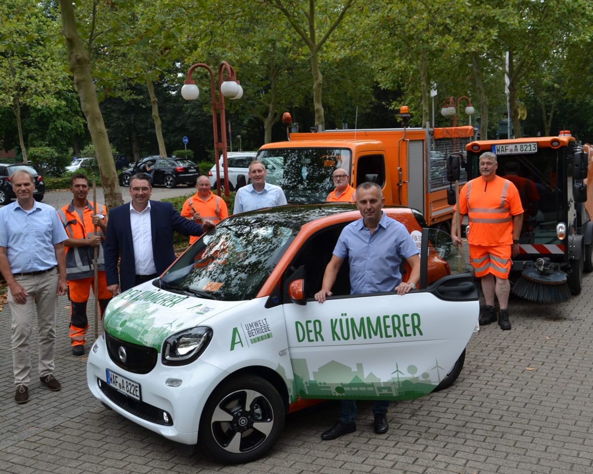 Ahlen! Der Kümmerer hat ein Auge drauf
