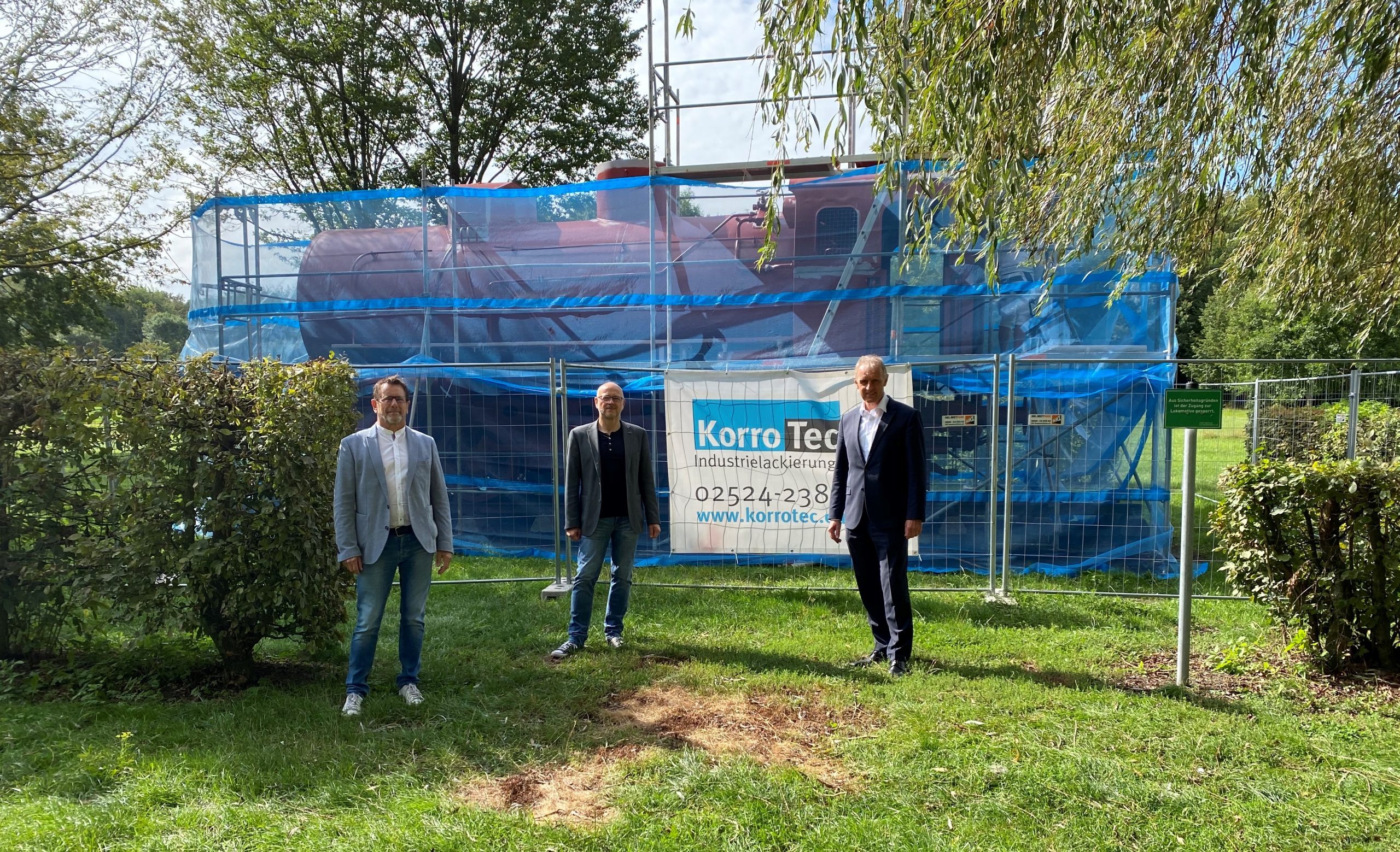 Lok im Aktivpark Phoenix wird saniert