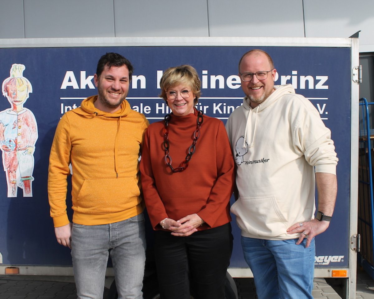 Minimusiker spenden für Aktion Kleiner Prinz
