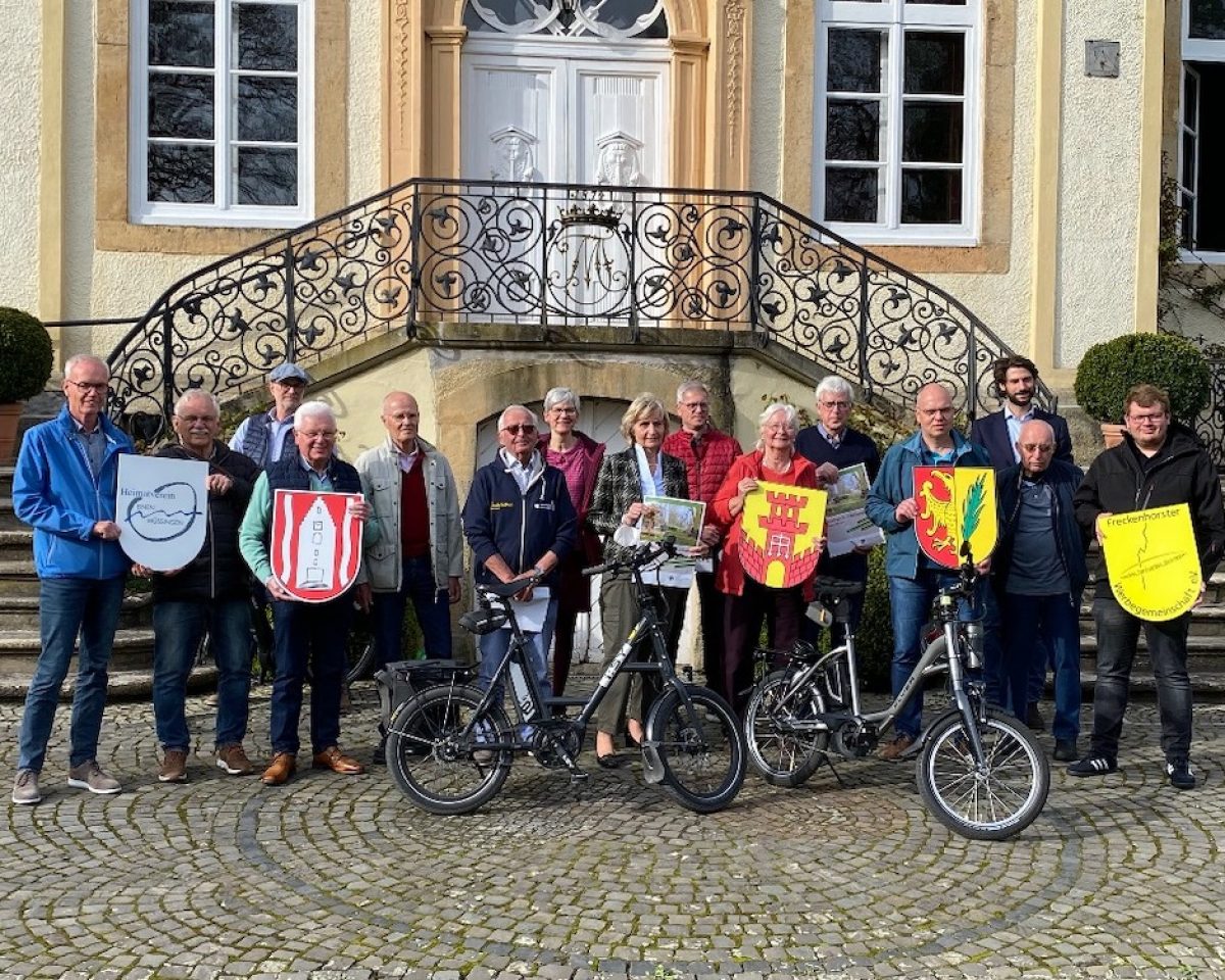 Mit dem Fahrrad zum Sattelfest: Sattelfest zusammen mit Freckenhorster Heimatfest Krüßing