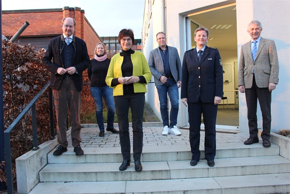 Vertreter der SPD suchten Austausch mit der Polizei im Kreis Warendorf