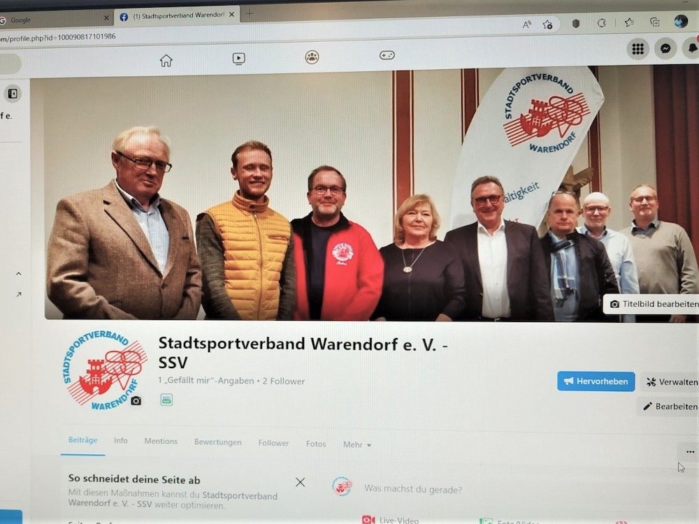 Stadtsportverband Warendorf ist nun auf Instagram und Facebook präsent