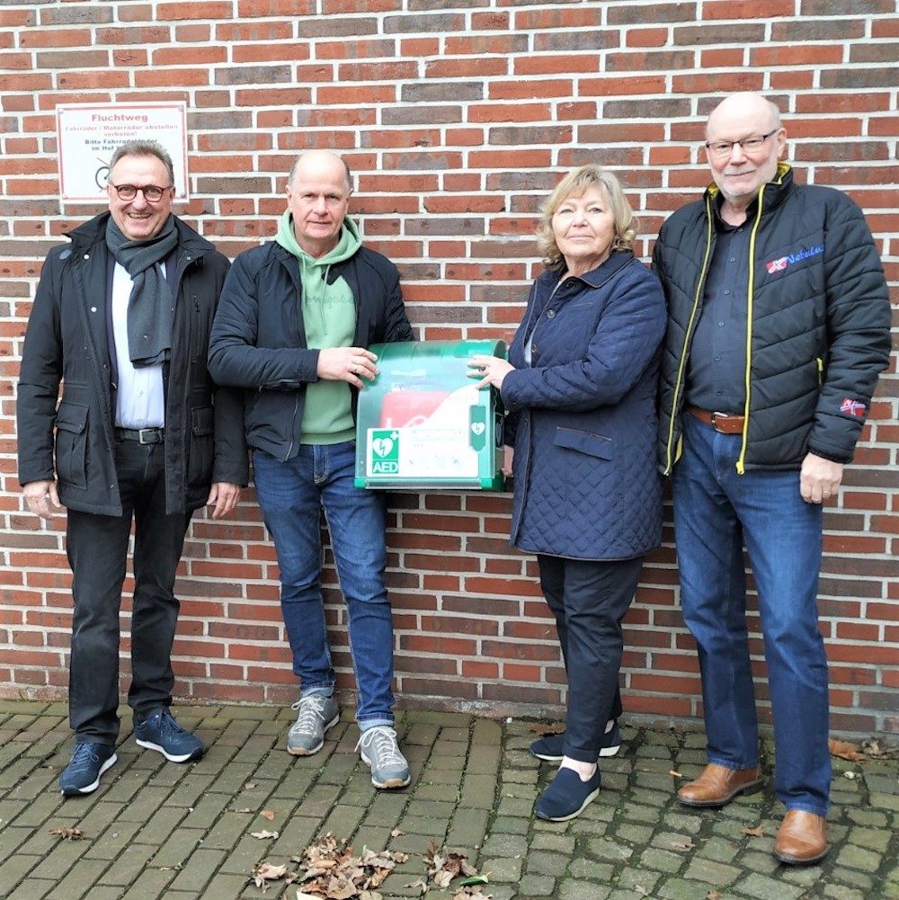 Stadtsportverband Warendorf beantragt Defibrillatoren für Turnhallen