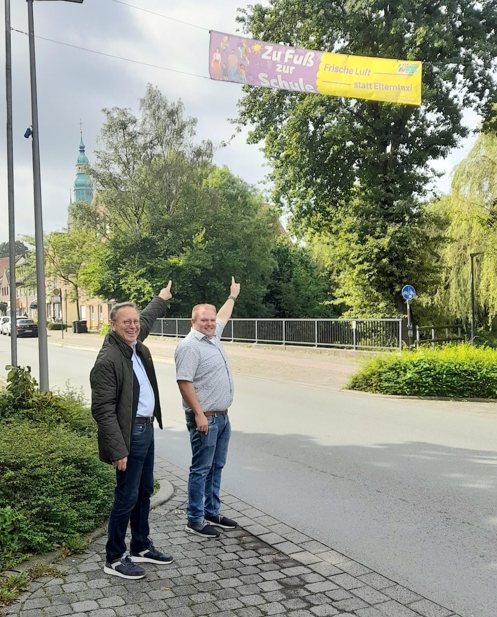 Verkehrswacht im Kreis Warendorf rät:  Frische Luft statt Elterntaxi