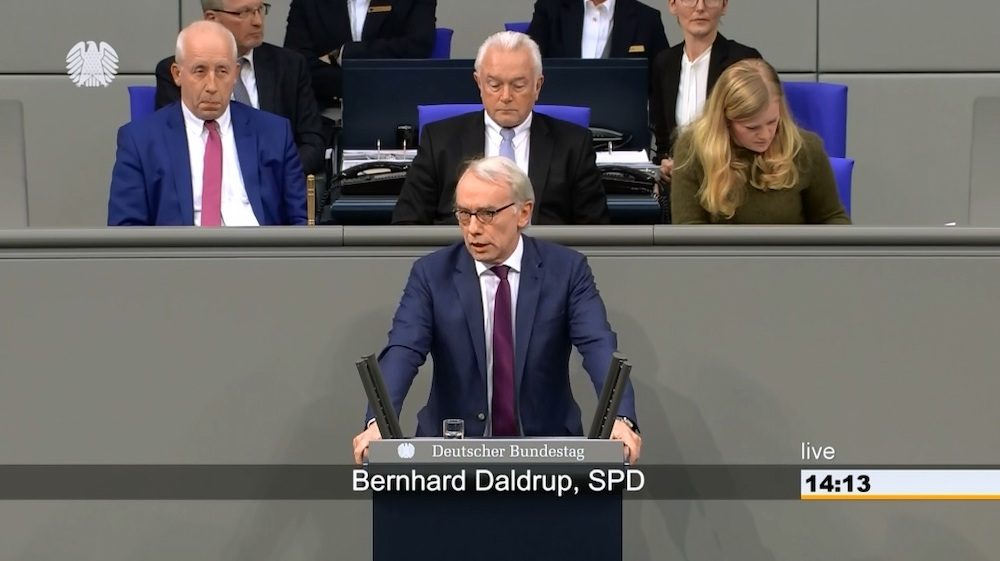 Statement von Bernhard Daldrup zur Änderung des Infektionsschutzgesetzes