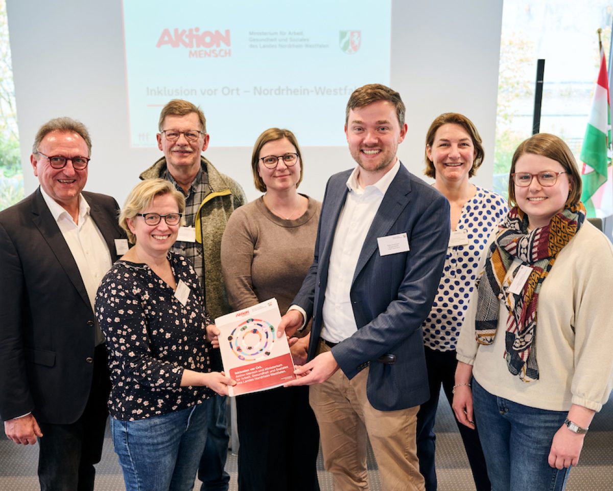 Offizieller Startschuss für Inklusion vor Ort