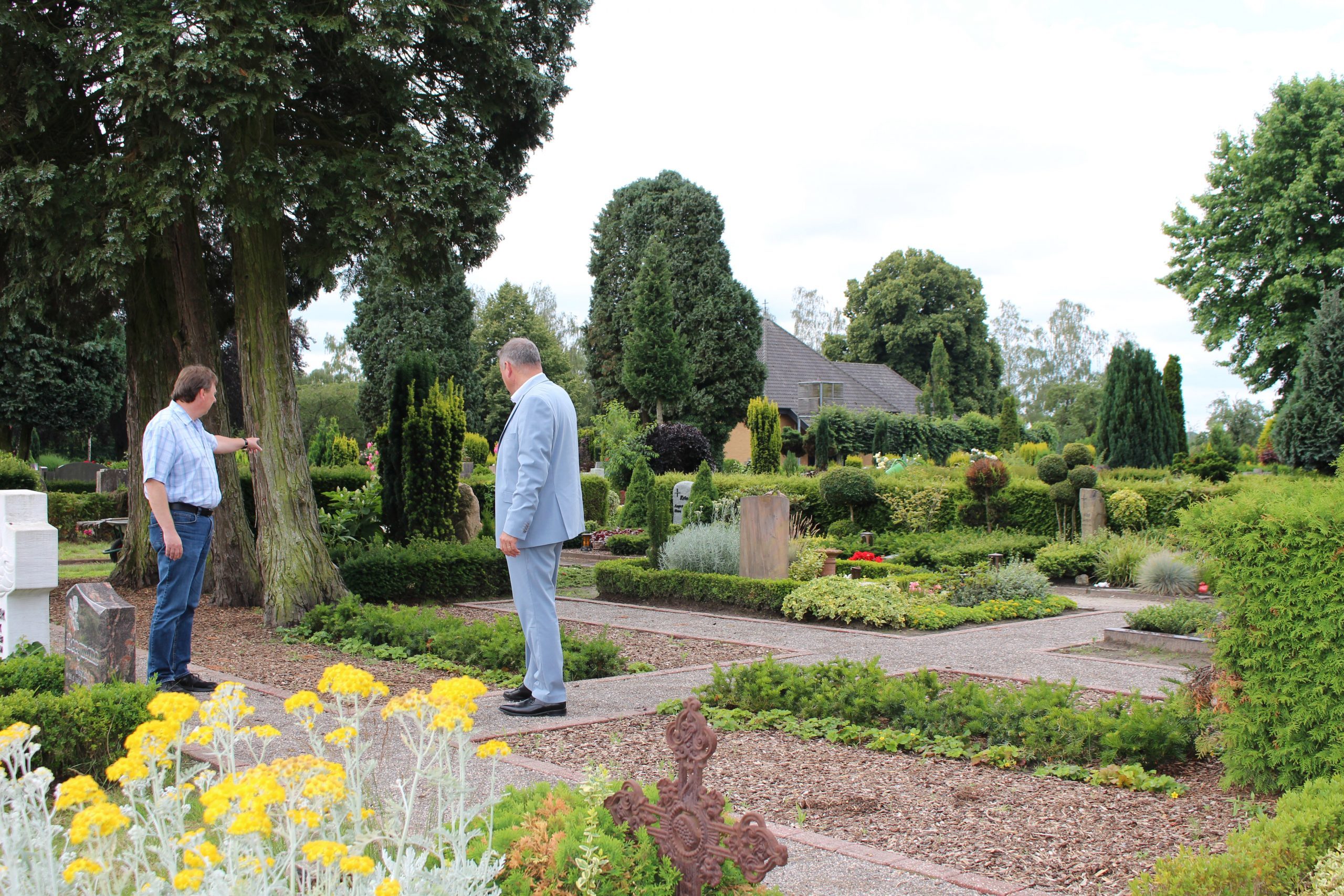 Neues Urnenfeld auf dem Ostbeverner Friedhof