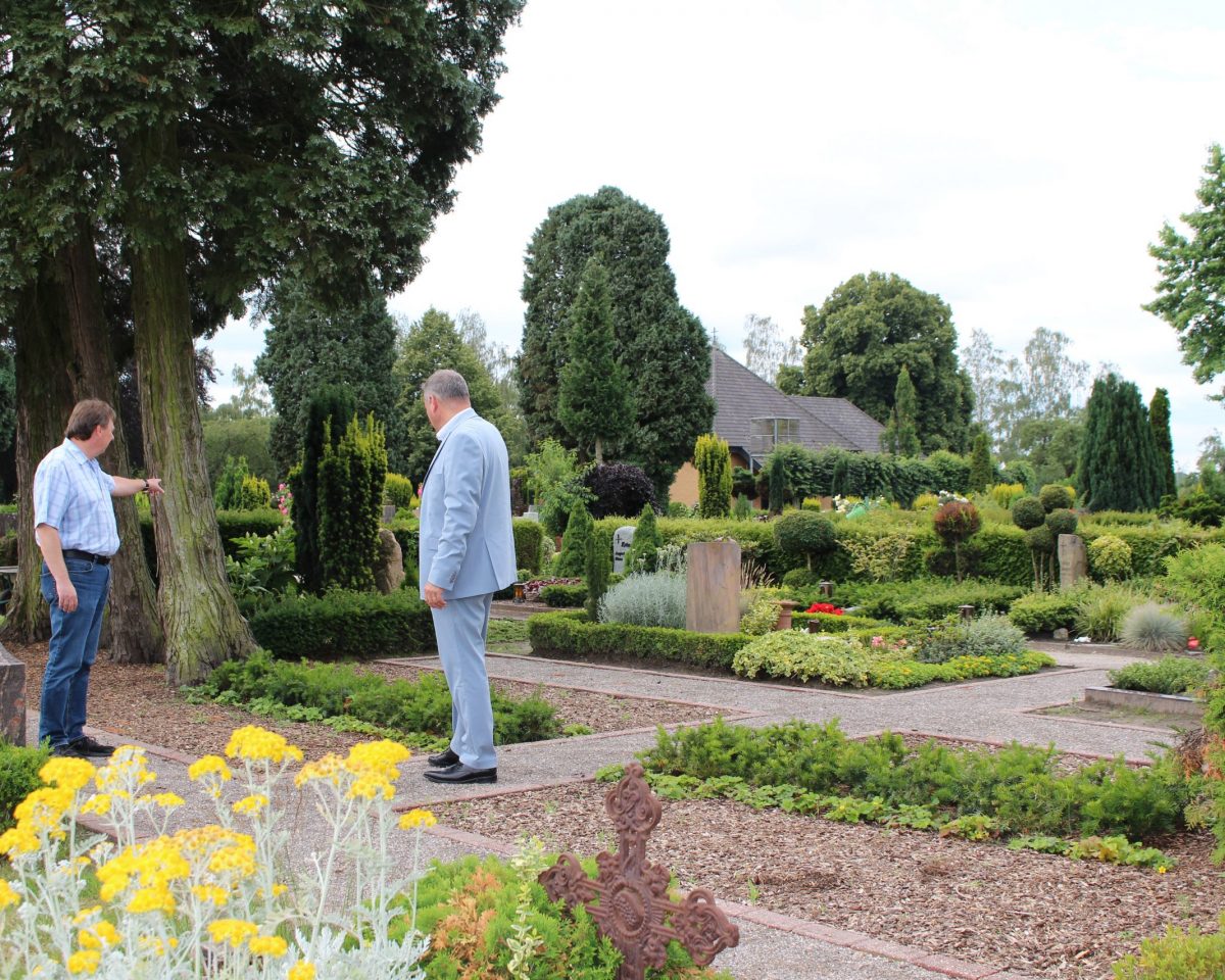 Neues Urnenfeld auf dem Ostbeverner Friedhof