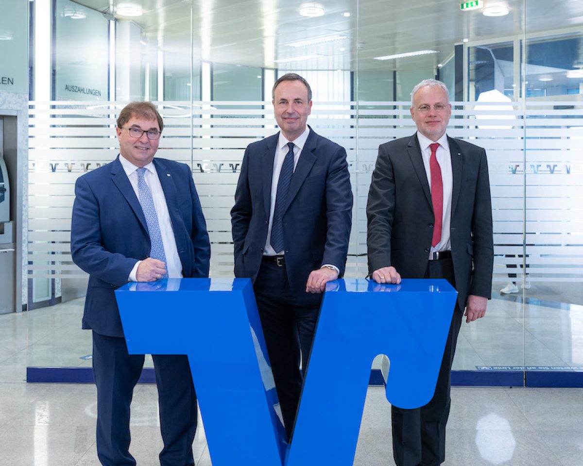 Volksbank eG hält an guter Entwicklung fest