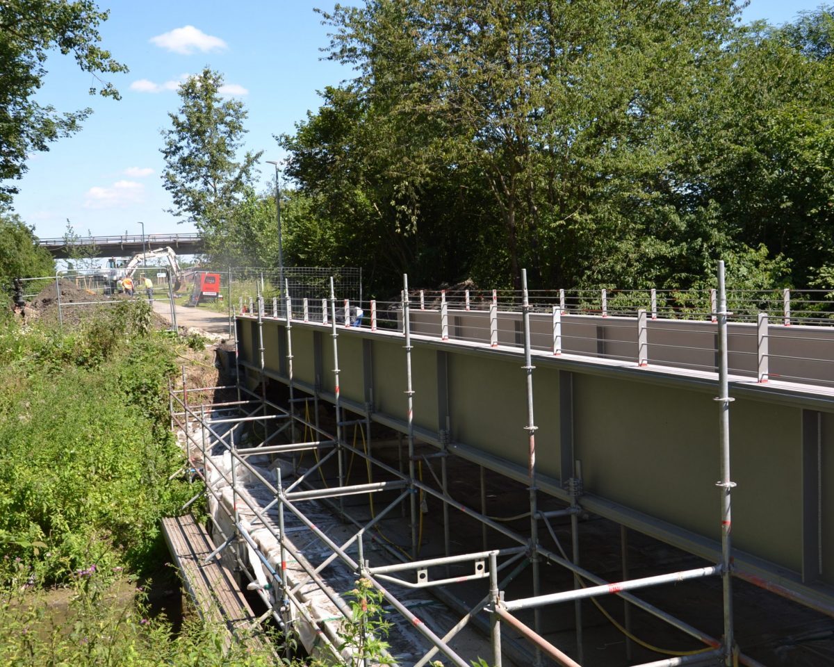 Zechenbahnbrücke spielt bald wieder tragende Rolle