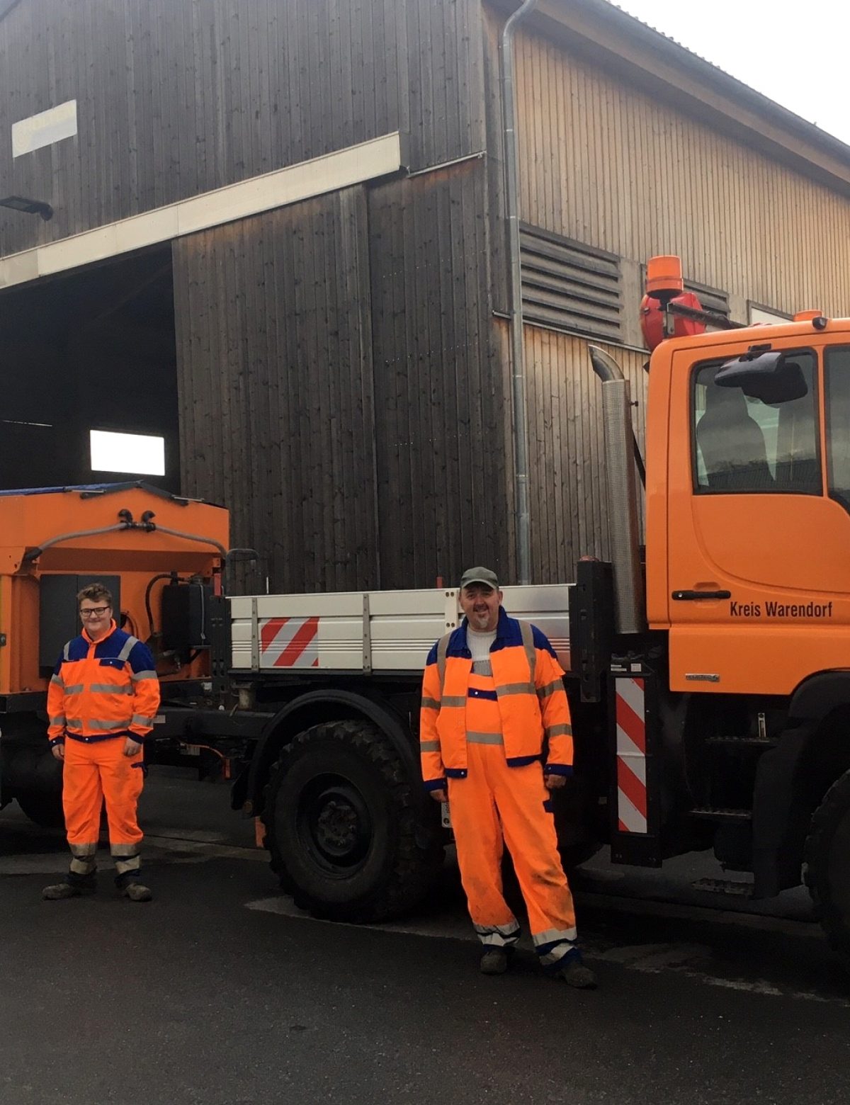 Straßenwärter des Kreises für den Winter gewappnet