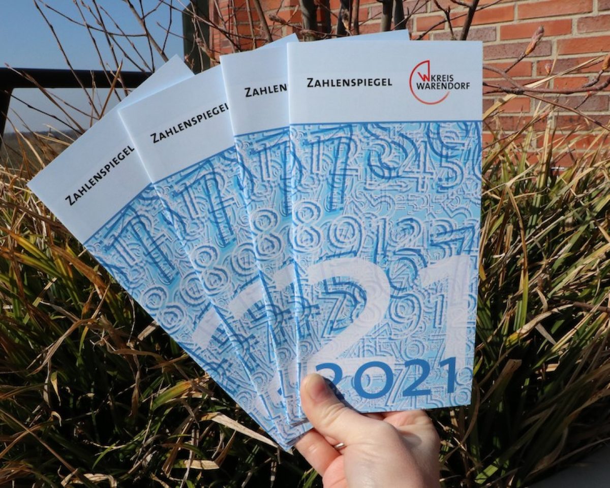 Zahlenspiegel 2021: Zahlen, Daten und Fakten aus dem Kreis Warendorf