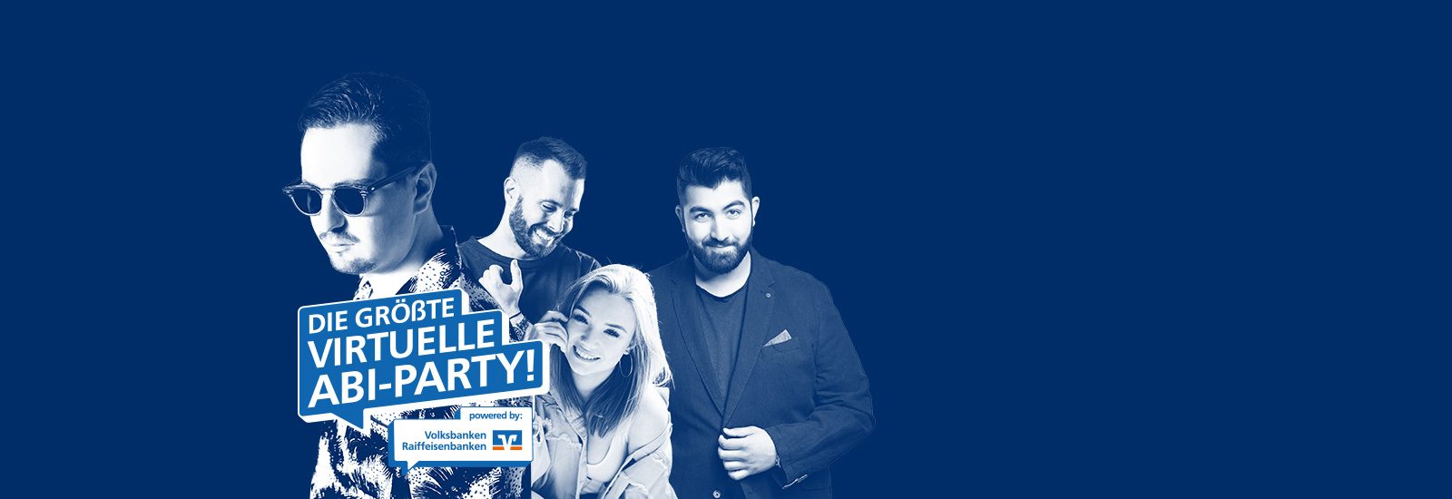 Die größte virtuelle Abi-Party Deutschlands – powered by Volksbanken Raiffeisenbanken!