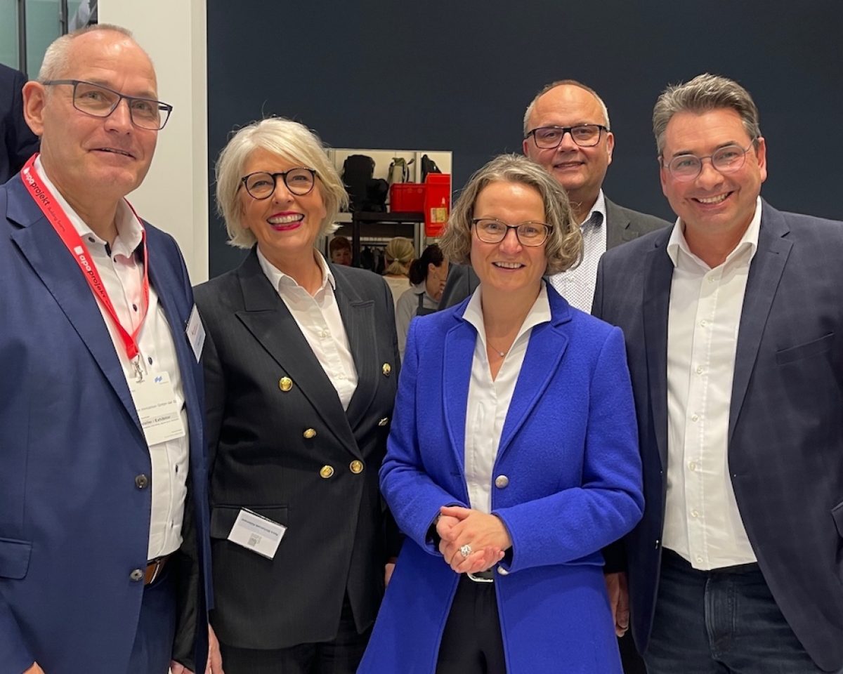 Kreis Warendorf auf der Expo Real am Stand Münster.Land