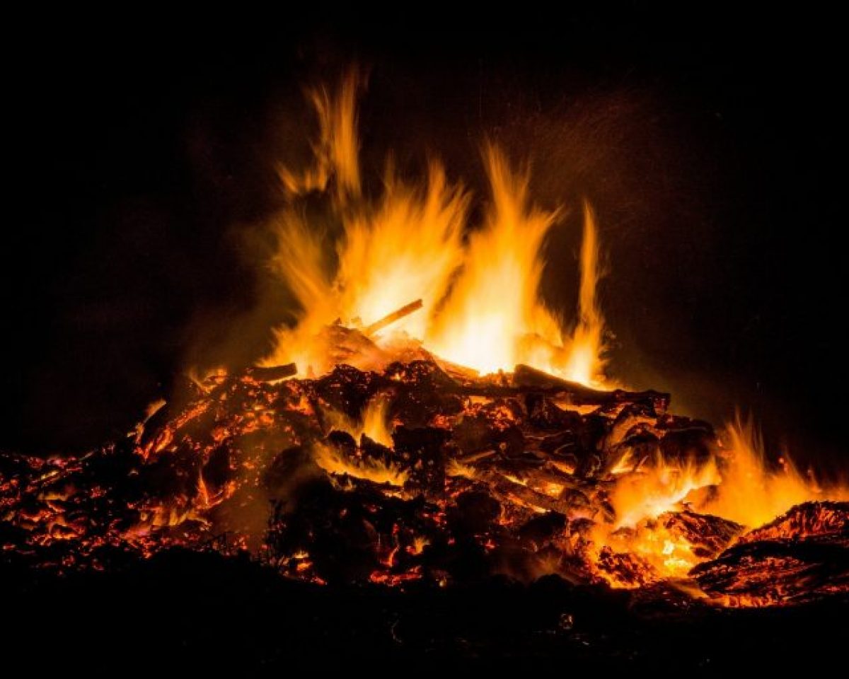 Osterfeuer sind auch in diesem Jahr unzulässig