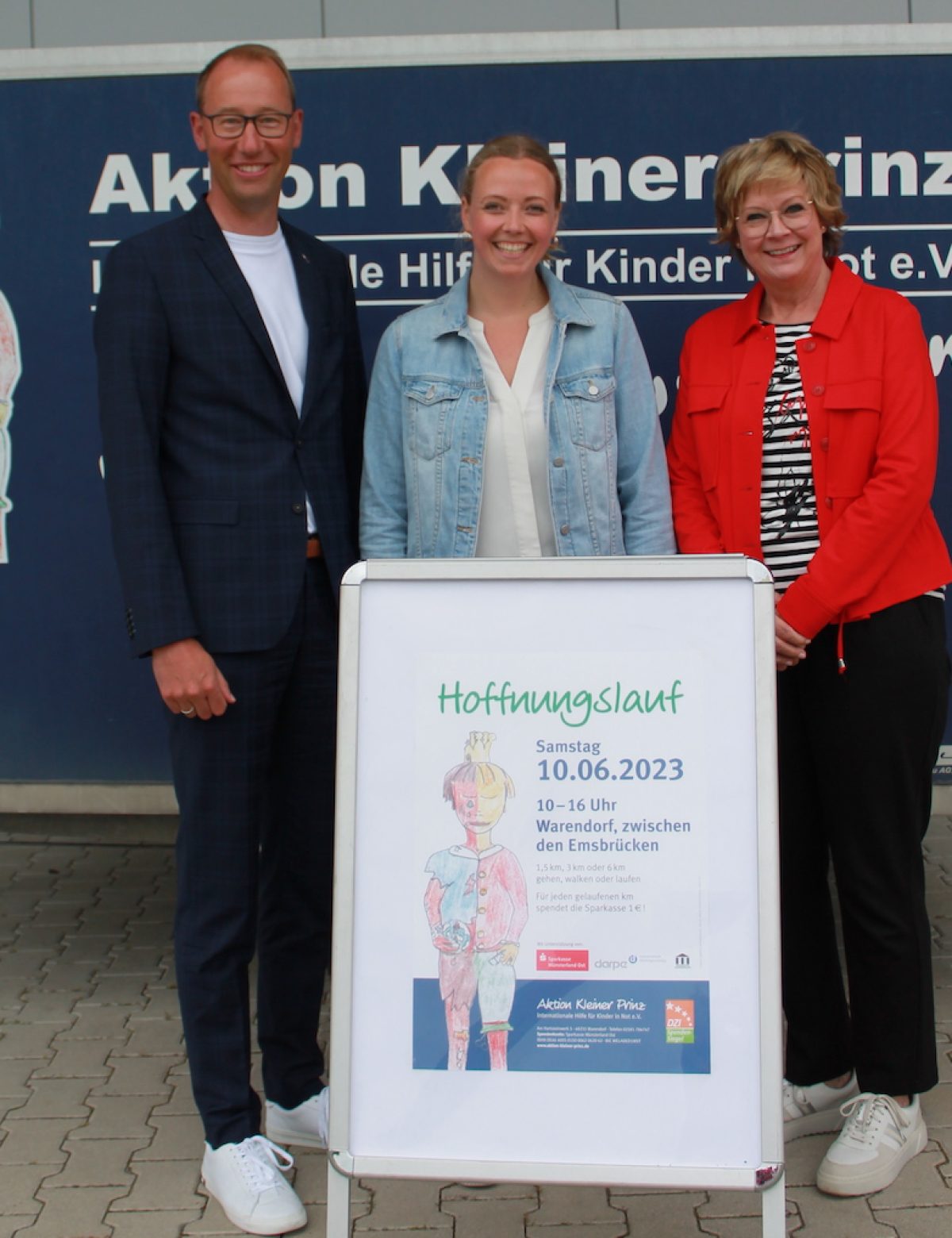 Hoffnungslauf der Aktion Kleiner Prinz am 10. Juni