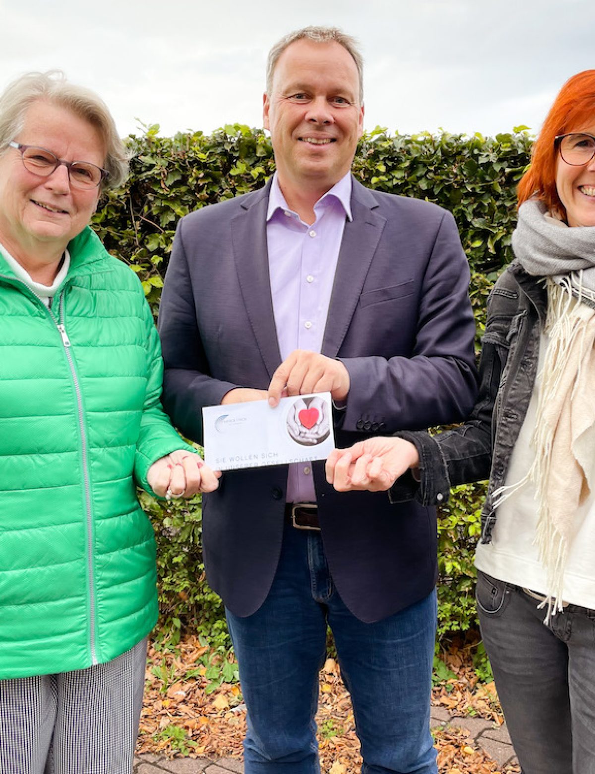 Spende für den Warendorfer Verein liebenswert lebenswert e.V.