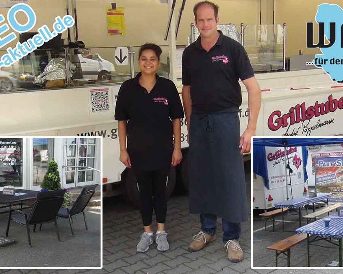 Corona-Lockerung nun auch an der Grillstube zur B64 in Warendorf