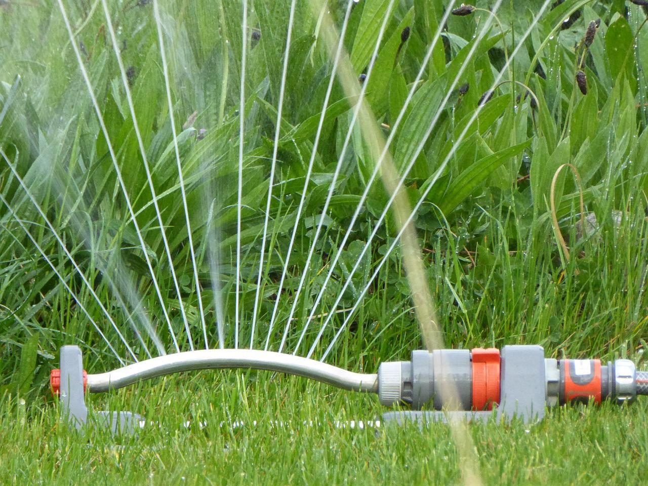 Wasserverschwendung durch Rasensprenger vermeiden