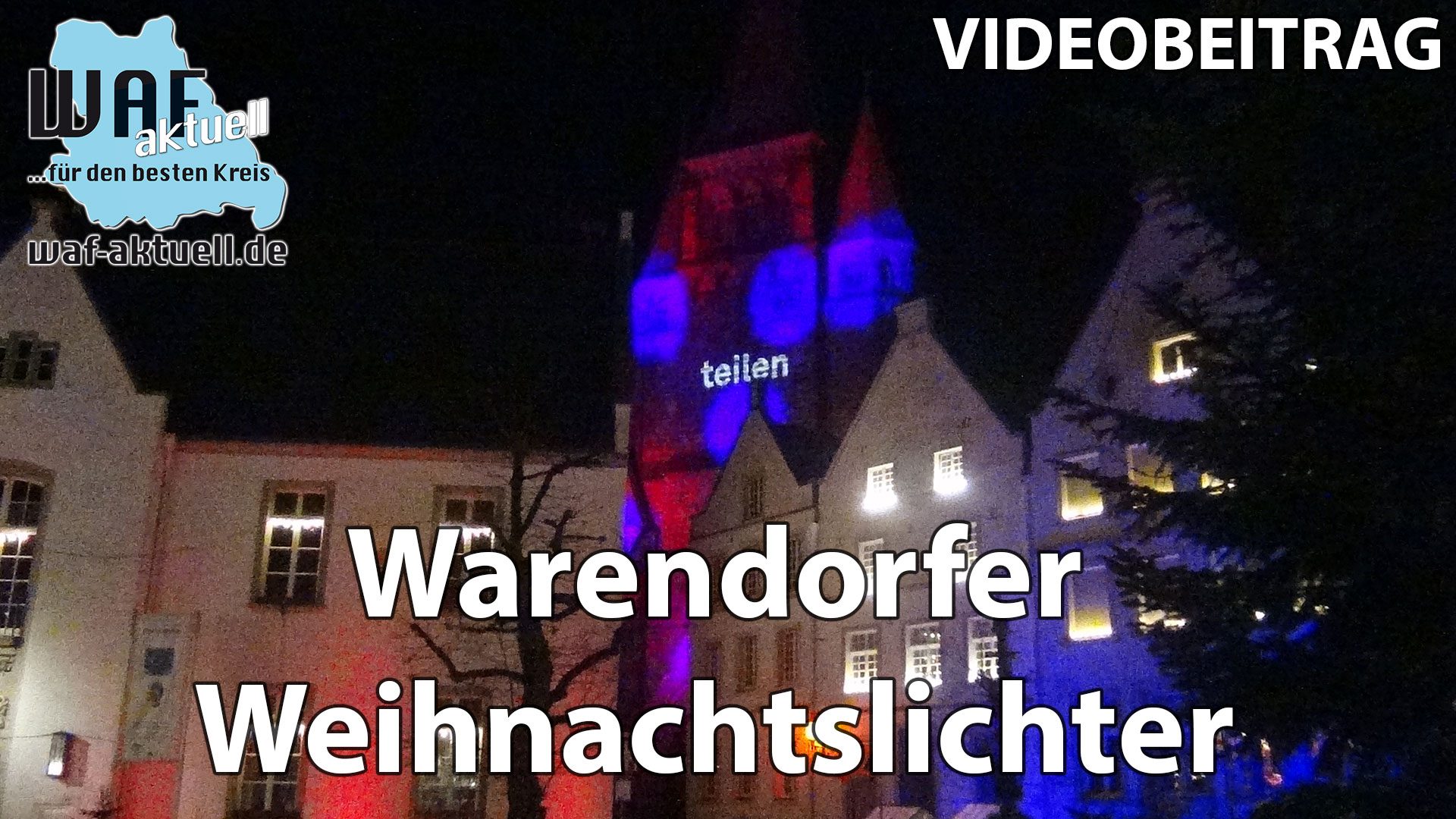 Warendorfer Weihnachtslichter 2020 – VIDEOBEITRAG