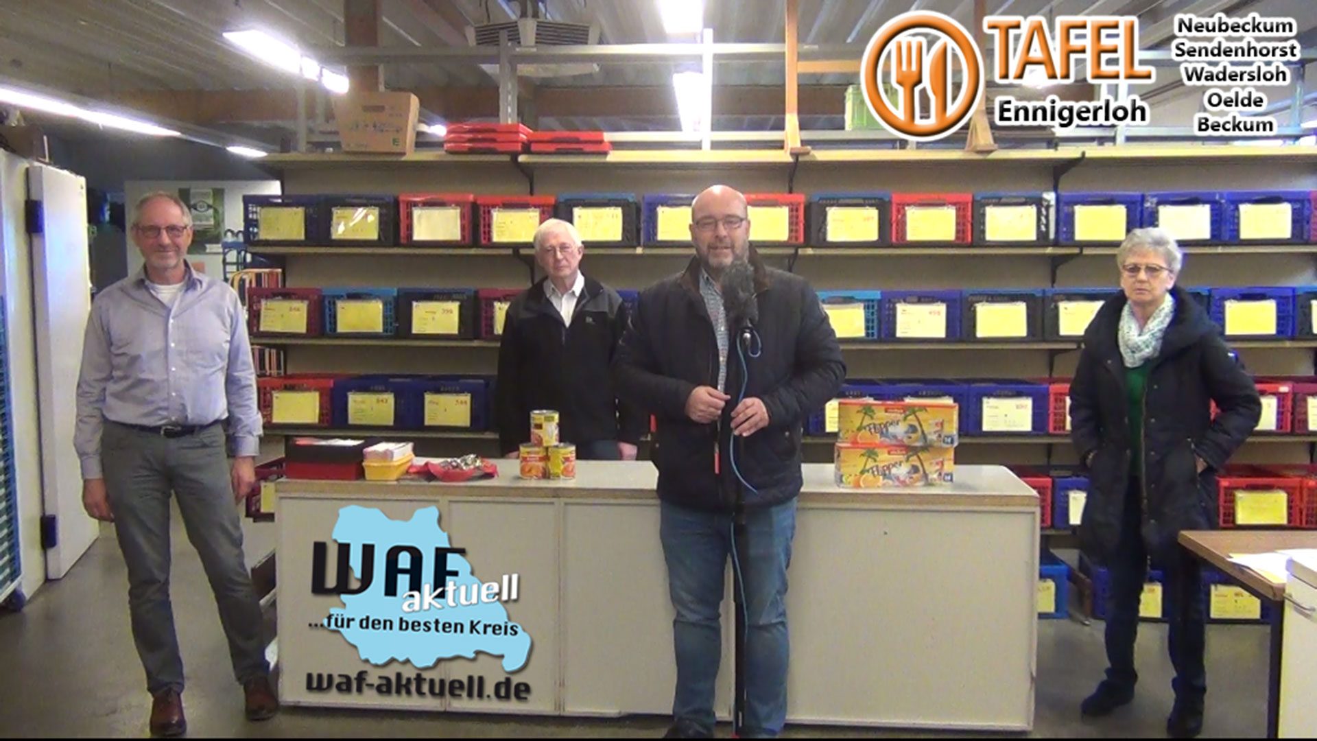 WAF-Aktuell.de besuchte die Tafel Ennigerloh e.V.