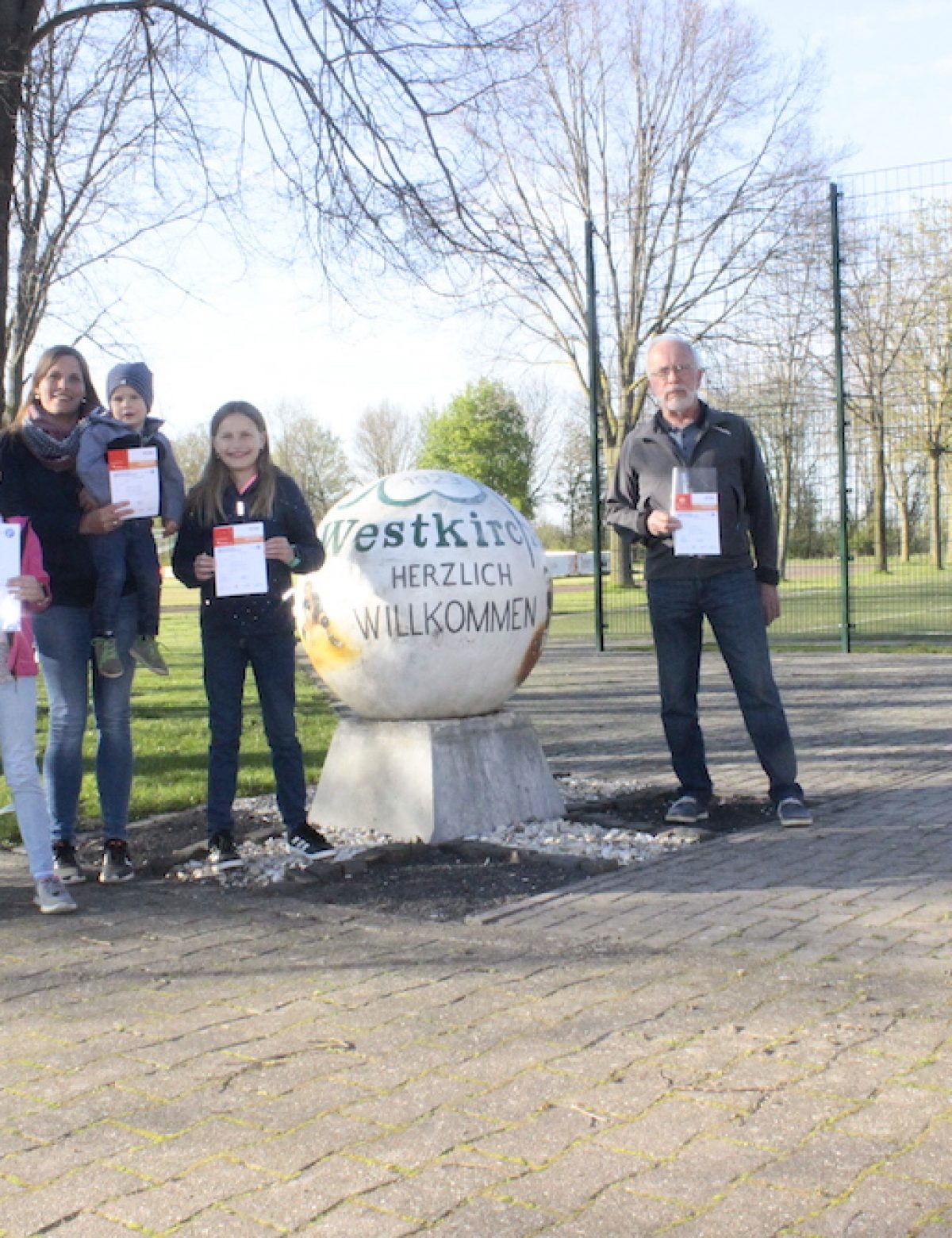 Sportabzeichen in Westkirchen